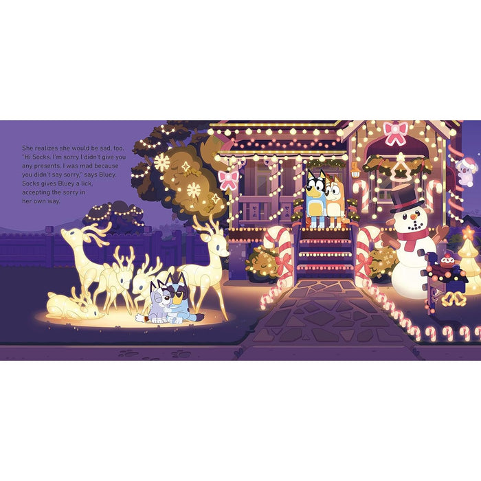 Bluey: Christmas Eve with Verandah Santa by Bluey PB - The Book Bundle