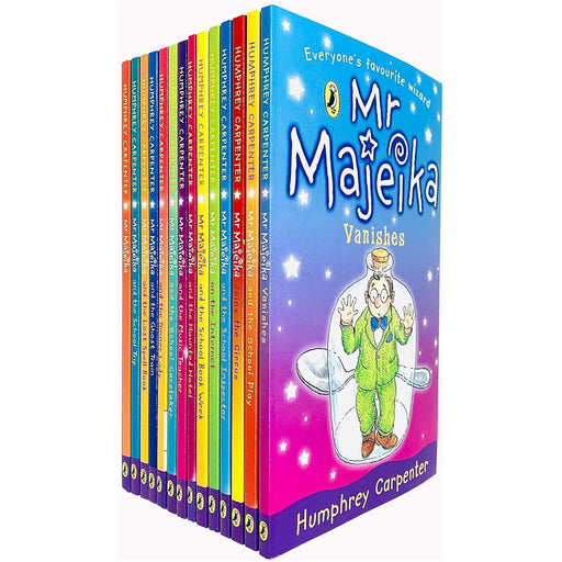 Mr Majeika Series 14 Books Collection Set by Humphrey Carpenter Paperback - The Book Bundle