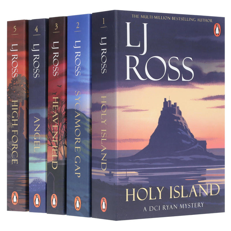 The DCI Ryan Mysteries 5 Books Volume 1-5 Collection Set by LJ Ross - Fiction - Paperback