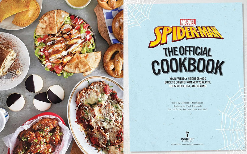Marvel Spider-Man The Official Cookbook by Jermaine McLaughlin & Paul Eschbach - Non Fiction - Hardback