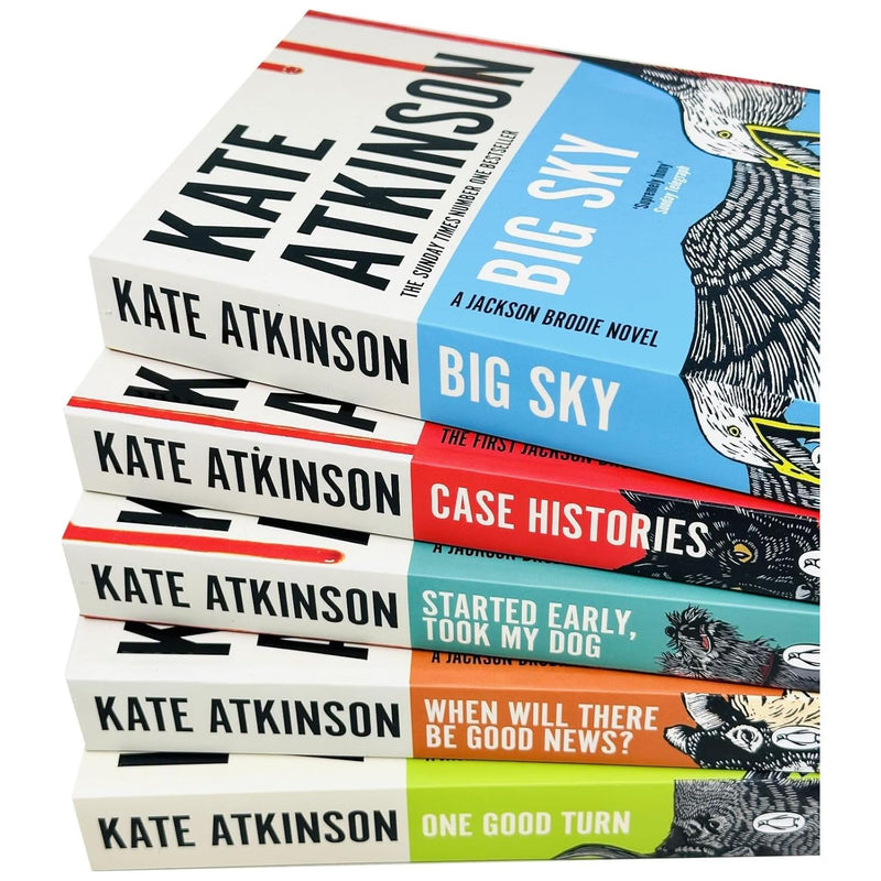 Jackson Brodie Series 5 Books Collection Set by Kate Atkinson - The Book Bundle