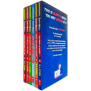 Set of Goosebumps Slappyworld Series 1-6 paperback books by R.L. Stine, featuring spooky horror stories from Scholastic Press.