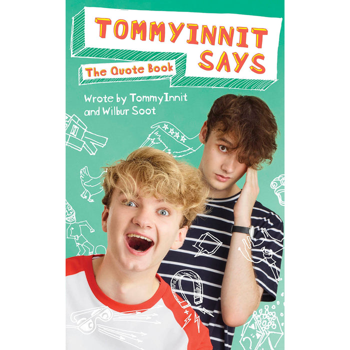 TommyInnit Says...The Quote Book [Hardcover], The Heartstopper Yearbook [Hardcover] & The Official Heartstopper Colouring Book Collection 3 Books Set - The Book Bundle