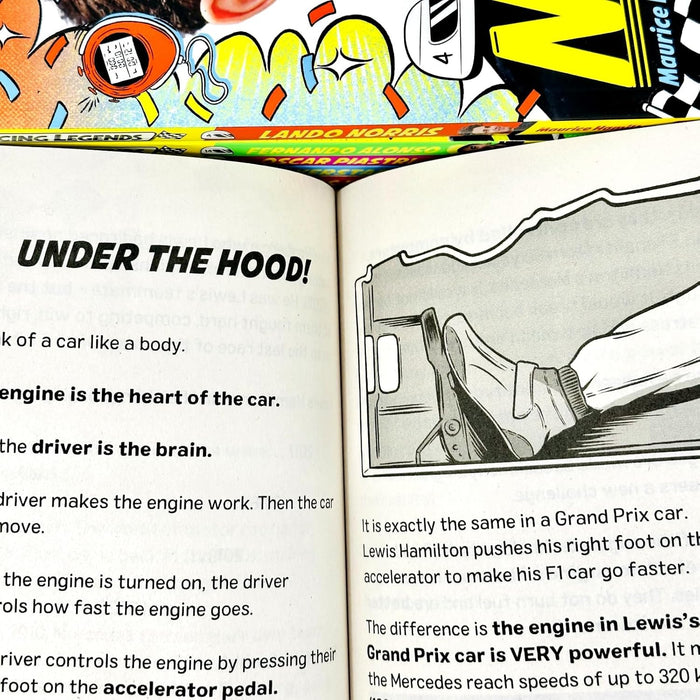 Racing Legends Series 6 Books Collection Set by Maurice Hamilton (Racing Legends) - The Book Bundle