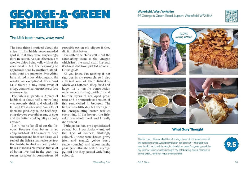 Where Gary Eats From Curryhouses To Steakhouses Budget To Blowout By Gary - Non Fiction - Paperback
