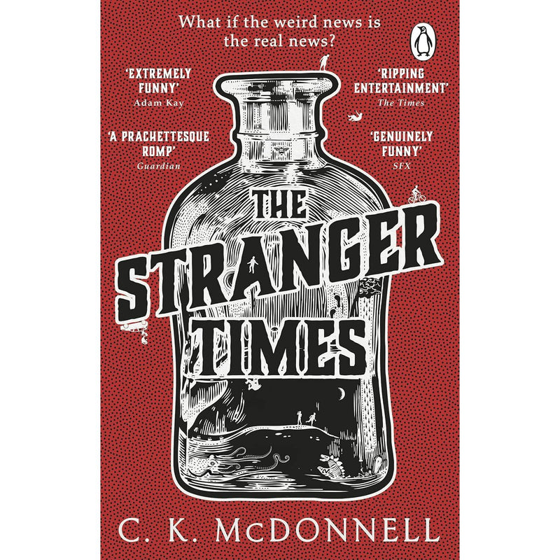 The Stranger Times 5 Books Series Collection Set by C. K. McDonnell - Fiction - Paperback