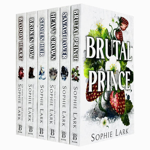 Brutal Birthright Series By Sophie Lark 6 Books Collection Set (Brutal Prince, Stolen Heir, Savage Lover, Bloody Heart, Broken Vow & Heavy Crown) - The Book Bundle