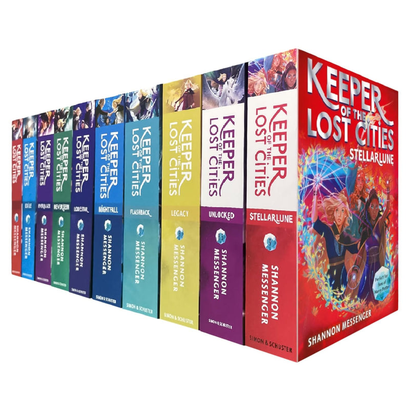 Ultimate Keeper of the Lost Cities Collection by Shannon Messenger: Keeper of the Lost Cities, Exile, Everblaze & More - The Complete Saga of Elven Magic & High-Stakes Adventure (10-Book Set) - The Book Bundle