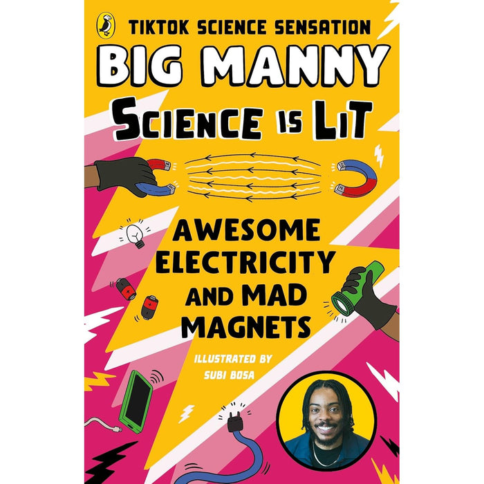 Big Manny 2 Books Collection Set (Awesome Electricity and Mad Magnets, Science is Lit) - The Book Bundle