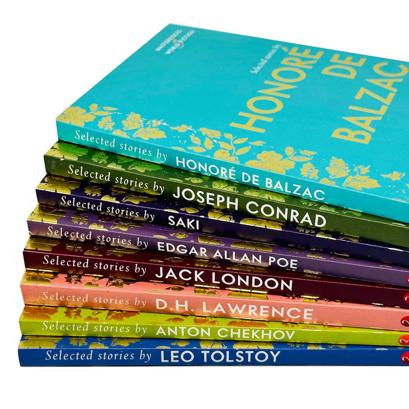 The Masterpieces Of World Fiction Series 2: 8 Books Collection Set (Selected Stories) - The Book Bundle