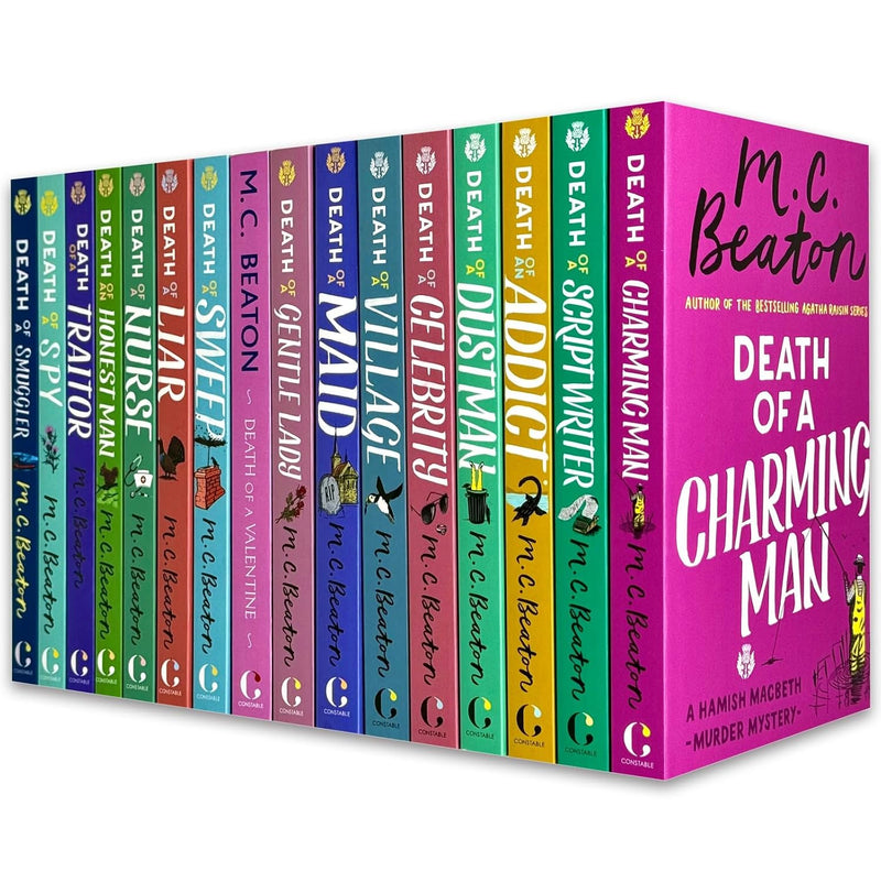Hamish Macbeth Classic & Later 16 Books Collection Set by M.C. Beaton - Fiction - Paperback