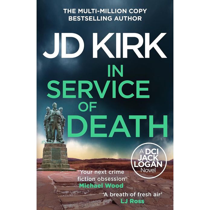 DCI Logan Crime Thrillers (13-20) Collection 8 Books Set by JD Kirk (In Service of Death, Where the Pieces Lie) - The Book Bundle