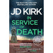DCI Logan Crime Thrillers (17-20) Collection 4 Books Set by JD Kirk (In Service of Death, Where the Pieces Lie, A Dead Man Walking & A Killer of Influence) - The Book Bundle