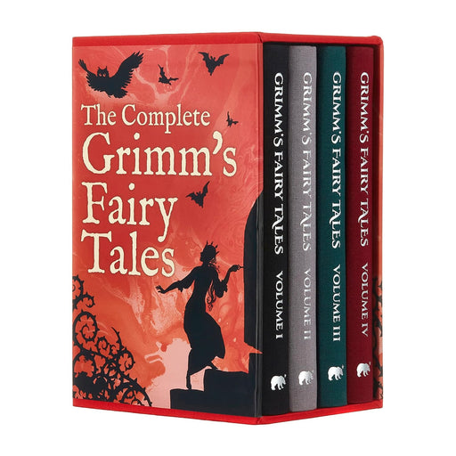 The Complete Grimm's Fairy Tales: Deluxe 4-Book Hardback Boxed Set (Arcturus Collector's Classics) - The Book Bundle