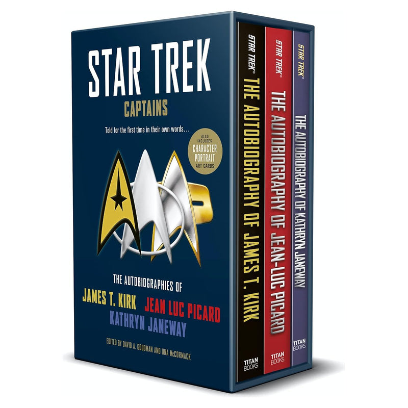 Star Trek Captains - The Autobiographies - The Book Bundle