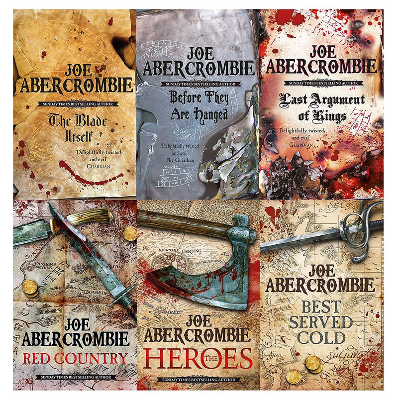 Joe Abercrombie First Law & World Of The First Law Series 6 Books Collection Set - The Book Bundle