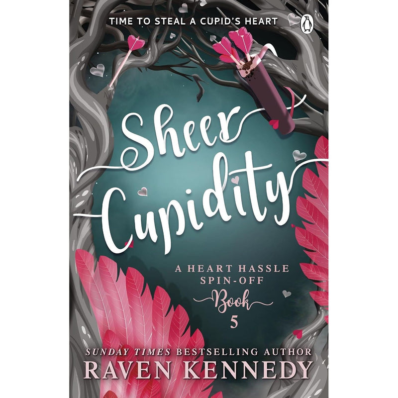 Heart Hassle Series by Raven Kennedy 5 Books Collection Set (Signs of Cupidity, Bonds of Cupidity, Crimes of Cupidity, For the Love of Cupidity and Sheer Cupidity)