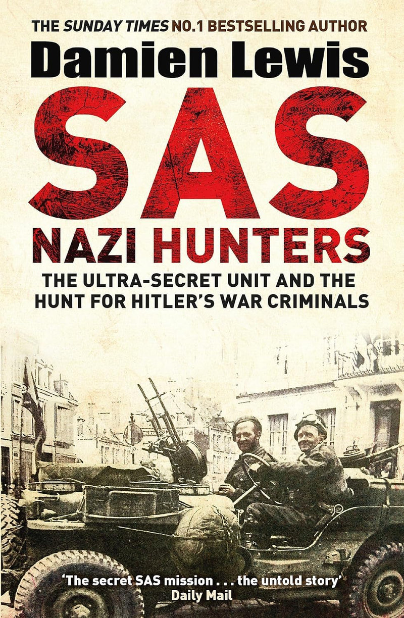 Sas Ghost Patrol & Sas Nazi Hunters 5 Books Collection Set By Damien Lewis - Non Fiction - Paperback