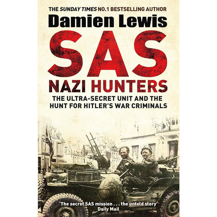 Damien Lewis 6 Books Collection Set SAS Forged in Hell, The The Ministry of Ungentlemanly Warfare - The Book Bundle