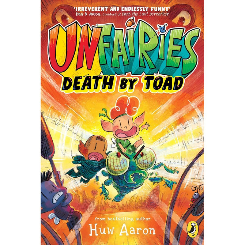 Unfairies 2 Books Collection Set by Huw Aaron - Unfairies and Death by Toad - Fiction