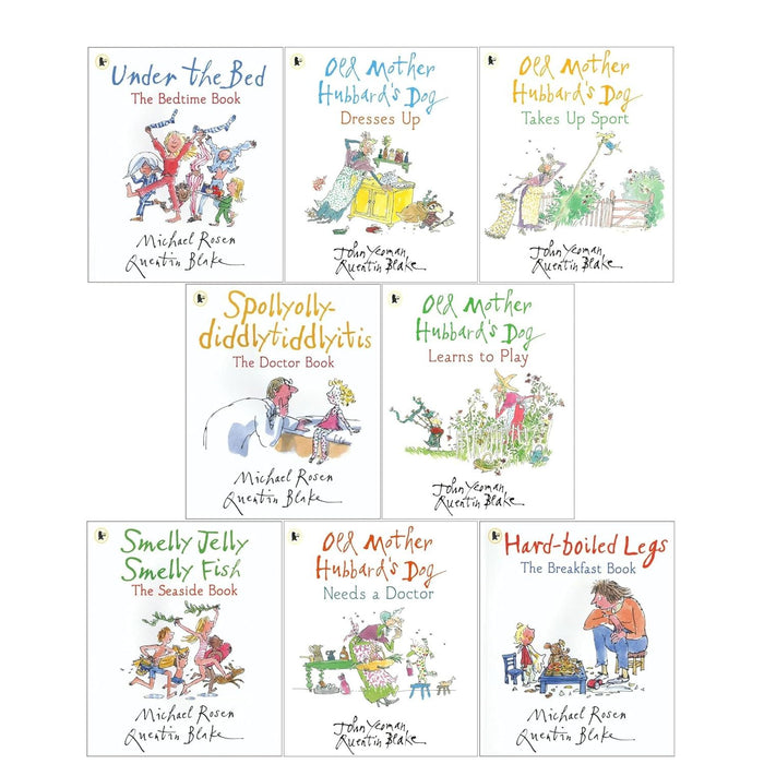 Having a Laugh! 8 Books Collection Set (Hard Boiled Legs, Smelly Jelly Smelly Fish, Spollyolly-diddlytiddlyitis, Under the Bed and More) - The Book Bundle