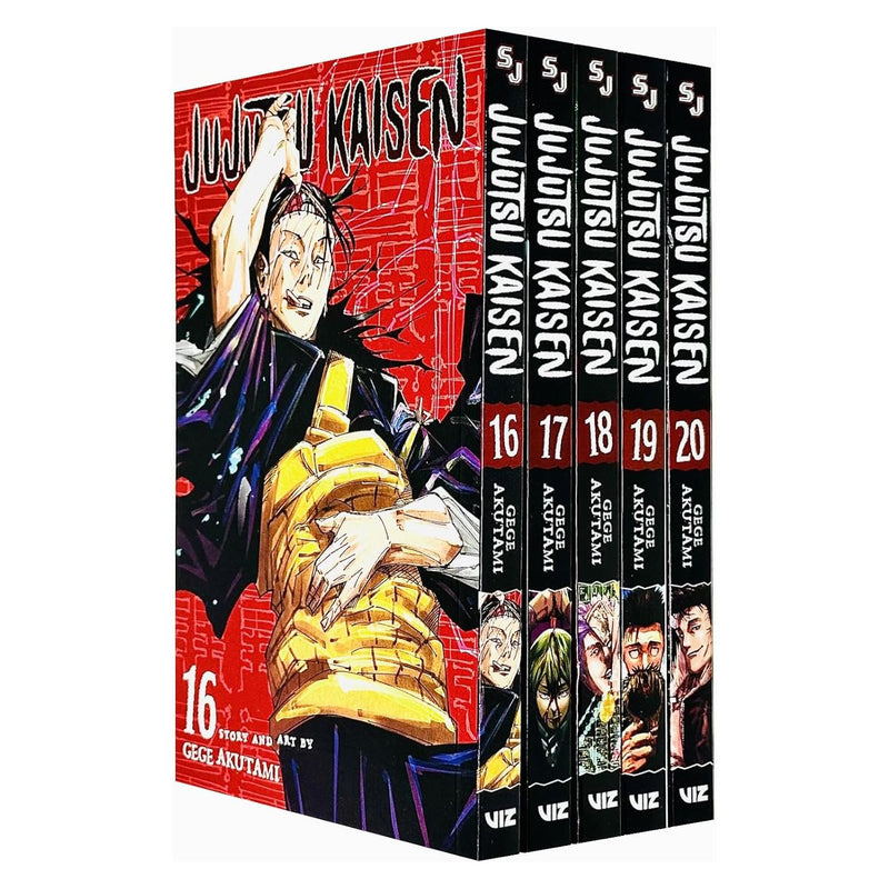 Jujutsu Kaisen Series Vol 16-20: 5 Books Collection Set By Gege Akutami - The Book Bundle