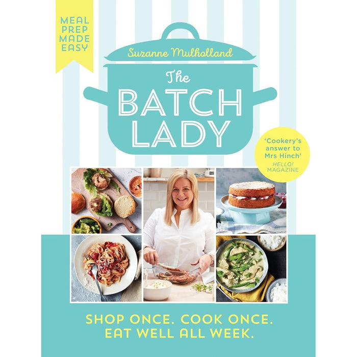 The Batch Lady(HB), The Ultimate Mediterranean Diet Cookbook, Tasty & Healthy 3 Books Collection Set - The Book Bundle