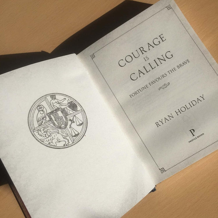Courage Is Calling: Timeless Stoic values from the multimillion by Ryan Holiday - The Book Bundle
