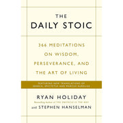 The Daily Stoic 2 books collection set by Ryan Holiday, paperback edition with authors Lars Beckman, Minji Okada, and Stephen Hanselman