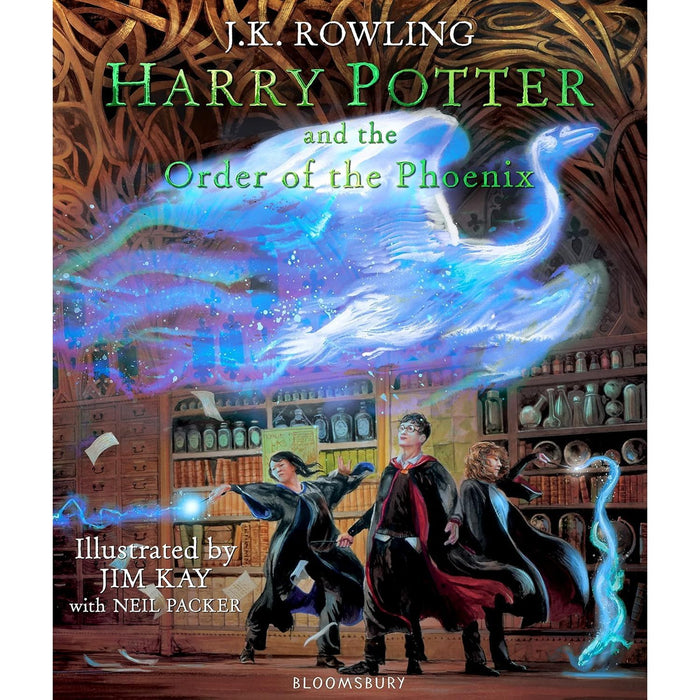 Harry Potter and the Order of the Phoenix, Wonders Around the Wizarding World, Unofficial Harry Potter Cookbook 3 Books Collection Set - The Book Bundle