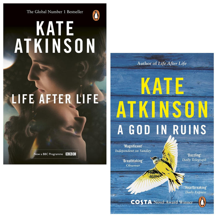 Todd Family Series By Kate Atkinson 2 Books Collection Set (A God in Ruins, Life After Life) - The Book Bundle