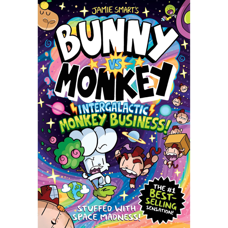 Bunny vs Monkey: Intergalactic Monkey Business! (a Phoenix Comic Book): the instant number one bestselling book from creative genius Jamie Smart - The Book Bundle