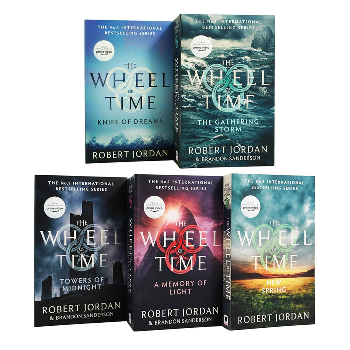 Robert Jordan the Wheel of Time Collection 5 Books Set Series 3 (Book 11-15 ) - The Book Bundle