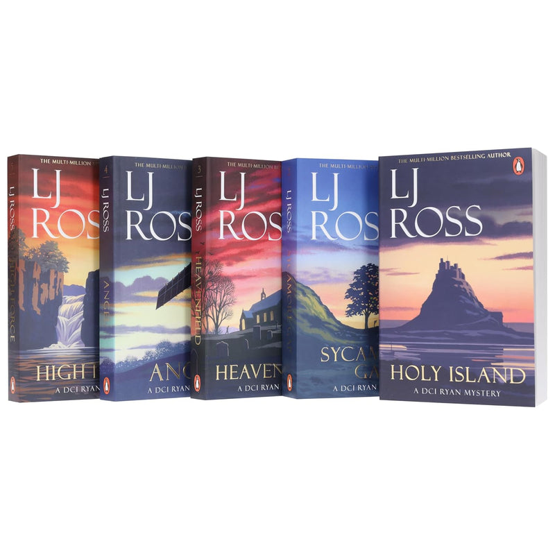 The DCI Ryan Mysteries 5 Books Volume 1-5 Collection Set by LJ Ross - Fiction - Paperback