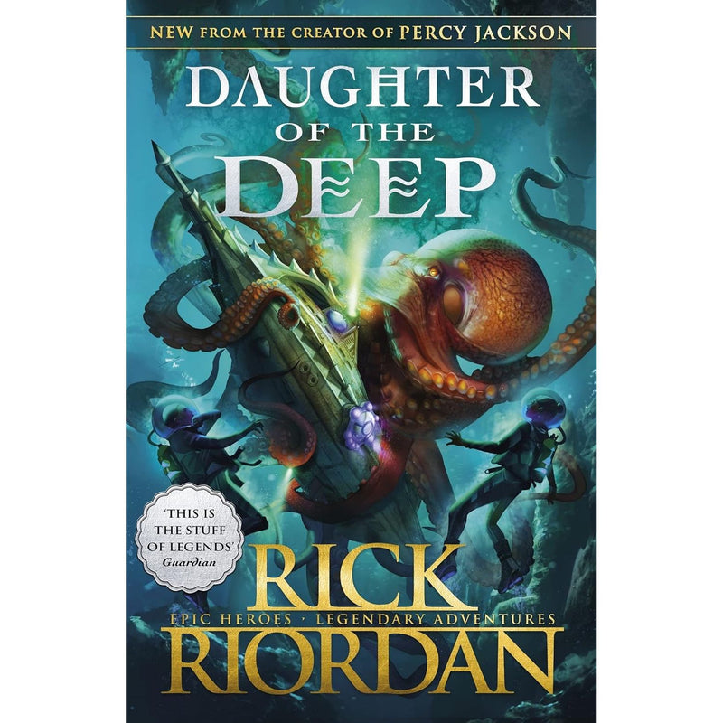 Percy Jackson Greek Gods & Heroes & Daughter Of The Deep 3 Books Collection Set By Rick Riordan - Fiction - Paperback
