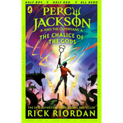 Percy Jackson and The Olympians Series By  Rick Riordan 2 Books Set (The Chalice of the Gods, Wrath of the Triple Goddess(HB)) - The Book Bundle