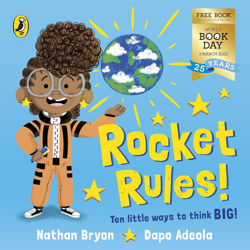 Nathan Bryon Collection 4 Books Set (Speak Up,Clean Up, Look Up, Rocket Rules & Rocket Rules: A World Book Day 2022 Mini Book)