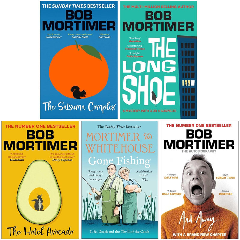 Mortimer & Whitehouse Gone Fishing, The Satsuma Complex 5 Books Collection Set By Bob Mortimer - Fiction - Paperback