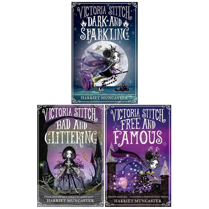 Victoria Stitch Series 3 Books Collection Set (Victoria Stitch: Bad and Glittering: Vol 1) - The Book Bundle