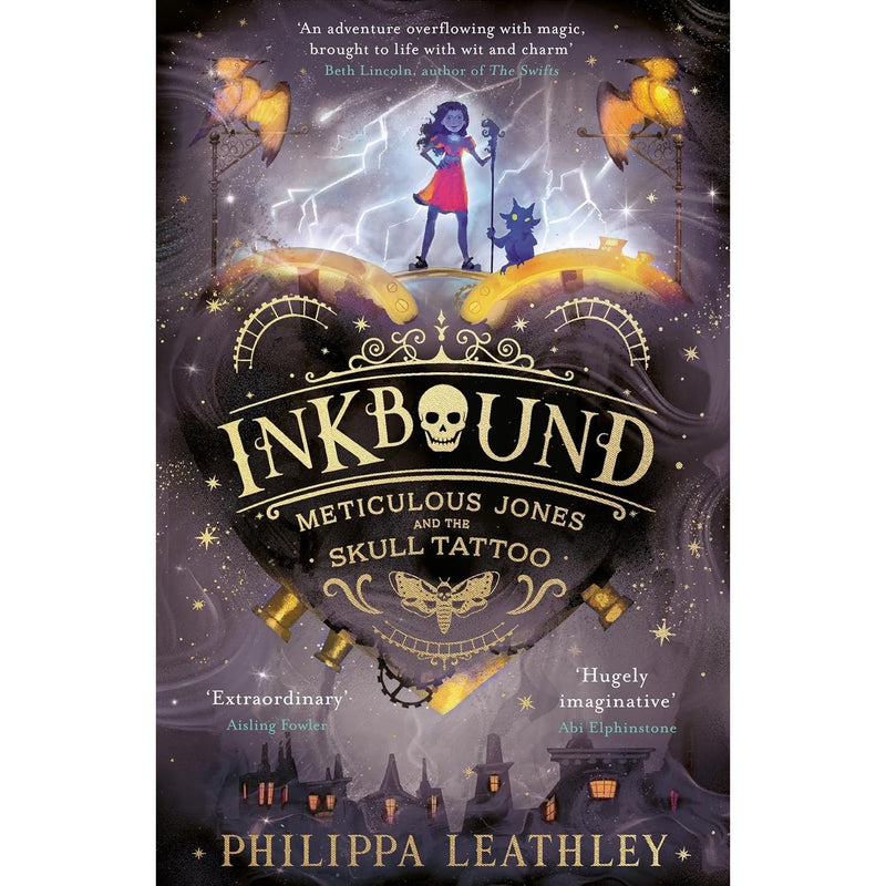 Inkbound Series 2 Books Collection Set by Philippa Leathley (Inkbound Meticulous Jones and the Skull Tattoo & Meticulous Jones and the Shadow Compass) - The Book Bundle