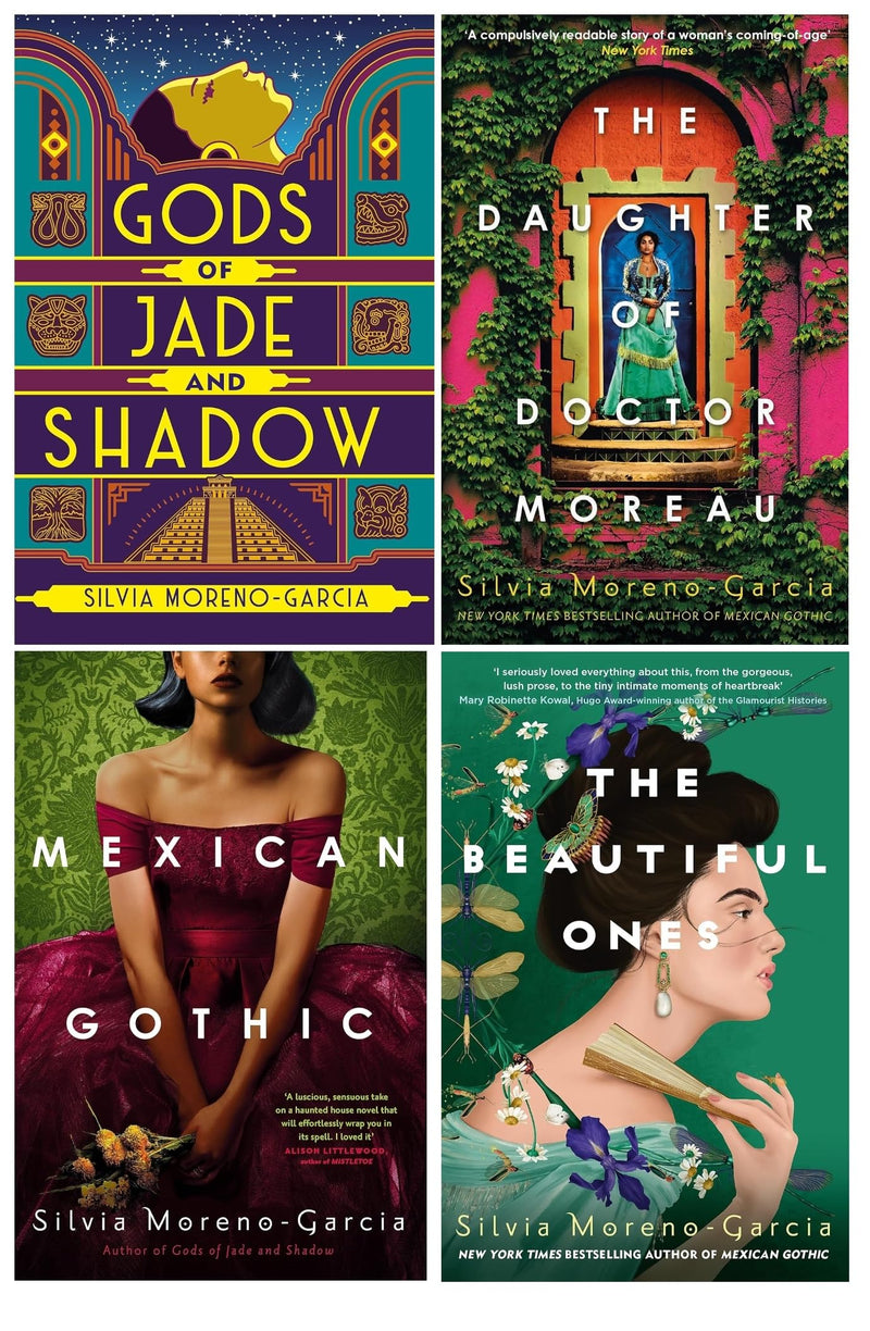 Mexican Gothic & Gods Of Jade And Shadow 4 Books Collection Set By Silvia Moreno-Garcia - Fiction - Mixed Format