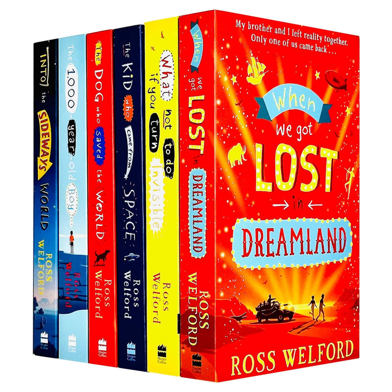 Ross Welford Collection 5 Books Set (The Dog Who Saved the World, What Not to Do If You Turn Invisible) - The Book Bundle