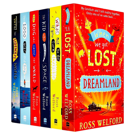 Ross Welford Collection 5 Books Set (The Dog Who Saved the World, What Not to Do If You Turn Invisible) - The Book Bundle