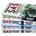 Damien Lewis Collection 4 Books Set (SAS Brothers in Arms, SAS Shadow Raiders, SAS Daggers Drawn In For the Kill and SAS Italian Job) - The Book Bundle