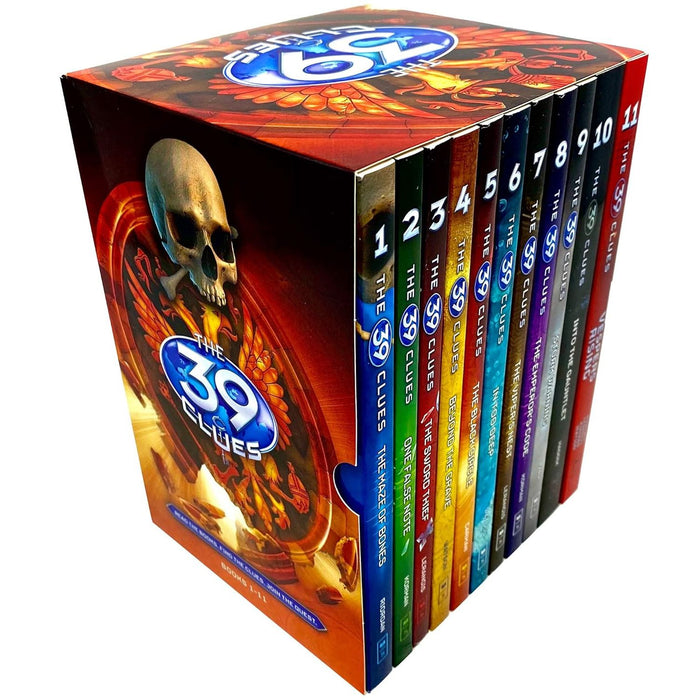The 39 Clues Series Complete Collection Books 1 - 11 Box Set by  Rick Riordan - The Book Bundle