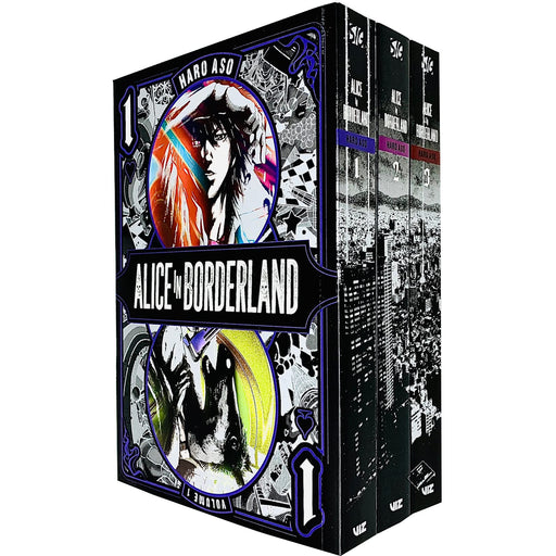 Alice in Borderland Series Collection 3 Books Set by Haro Aso (Vol.1-3) - The Book Bundle