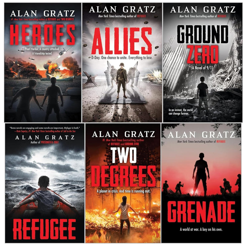 Alan Gratz Collection By Alan Gratz 6 Books Collection Set - Young Adult - Paperback - The Book Bundle