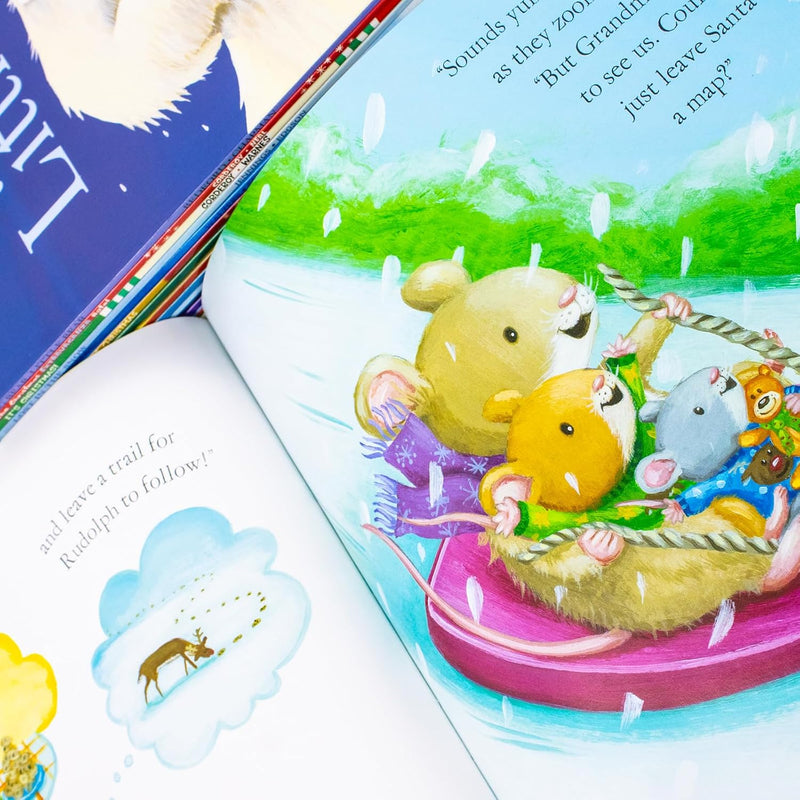 My Holiday Box 15 Festive Stories Collection Set By Little Tiger - Fiction - Paperback