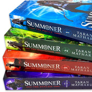 Taran Matharu The Summoner 4-book collection set, young adult paperback novels by Hodder Books
