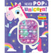 Never Pop a Unicorn! Fidget Popper Board Book( Touch and feel) | Rosie Greening - The Book Bundle